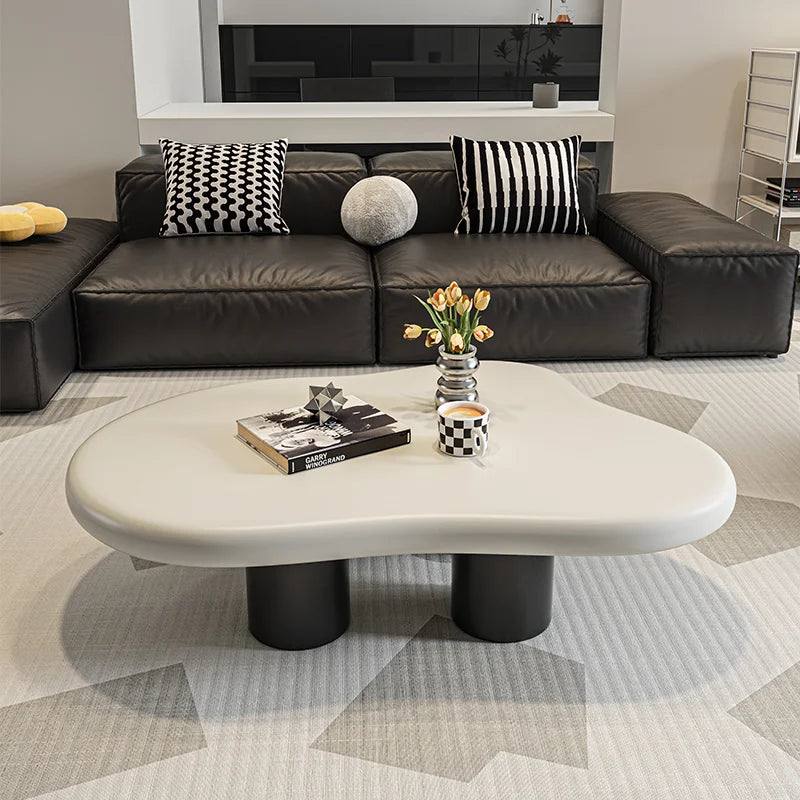 Cream Style Cloud Coffee Table - Modern Living Room Furniture