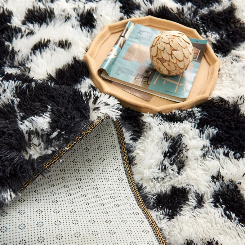 Premium Fluffy Shag Rug - Extra Soft Area Carpet for Living Room
