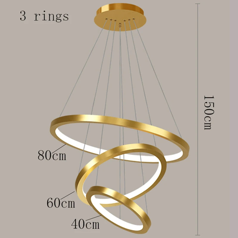 Modern home decor led lights pendant light lamps for living room Chandeliers for dining room hanging light indoor lighting