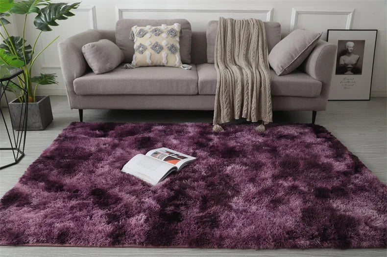 Premium Fluffy Shag Rug - Extra Soft Area Carpet for Living Room