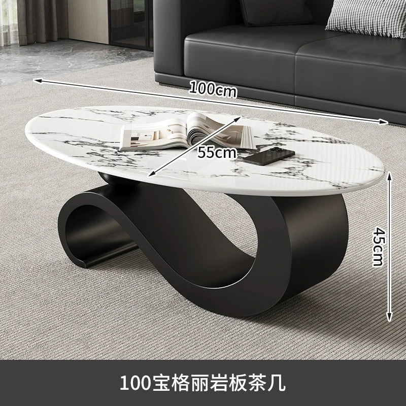 Modern Round Coffee Table - Italian Designer Style