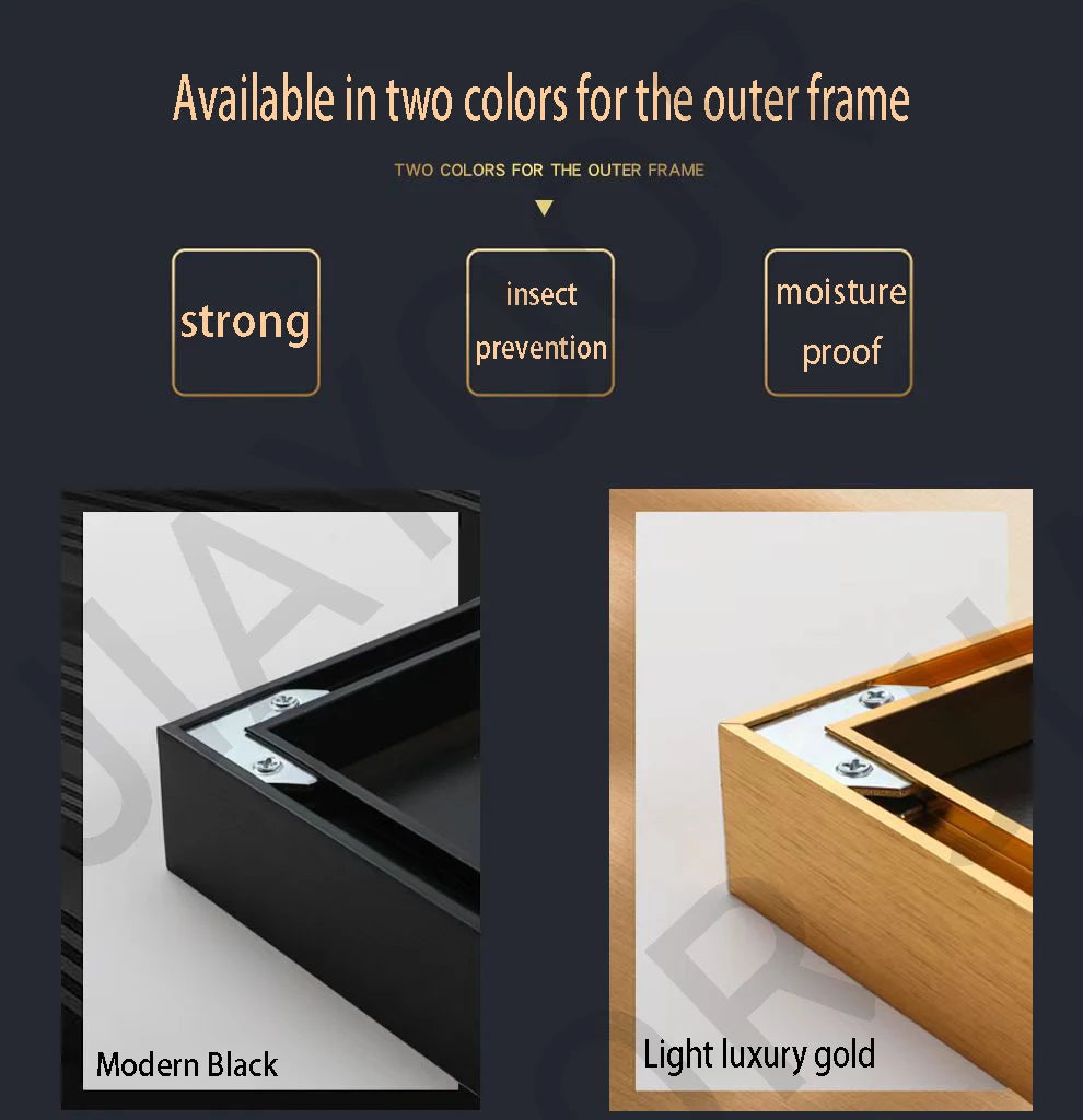 Bamboo LED Wall Art - Landscape Scenery Decorative Painting with Lights