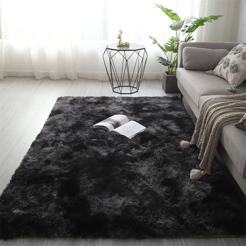 Premium Fluffy Shag Rug - Extra Soft Area Carpet for Living Room