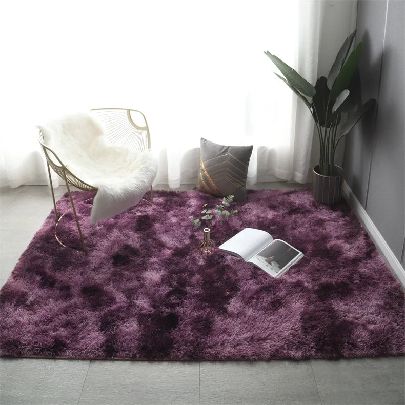 Premium Fluffy Shag Rug - Extra Soft Area Carpet for Living Room