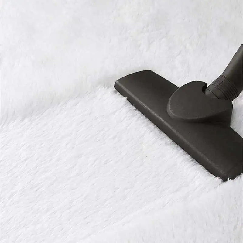 Furry Plush Area Rug - Modern Nordic Style Carpet for Living Room & Bedroom