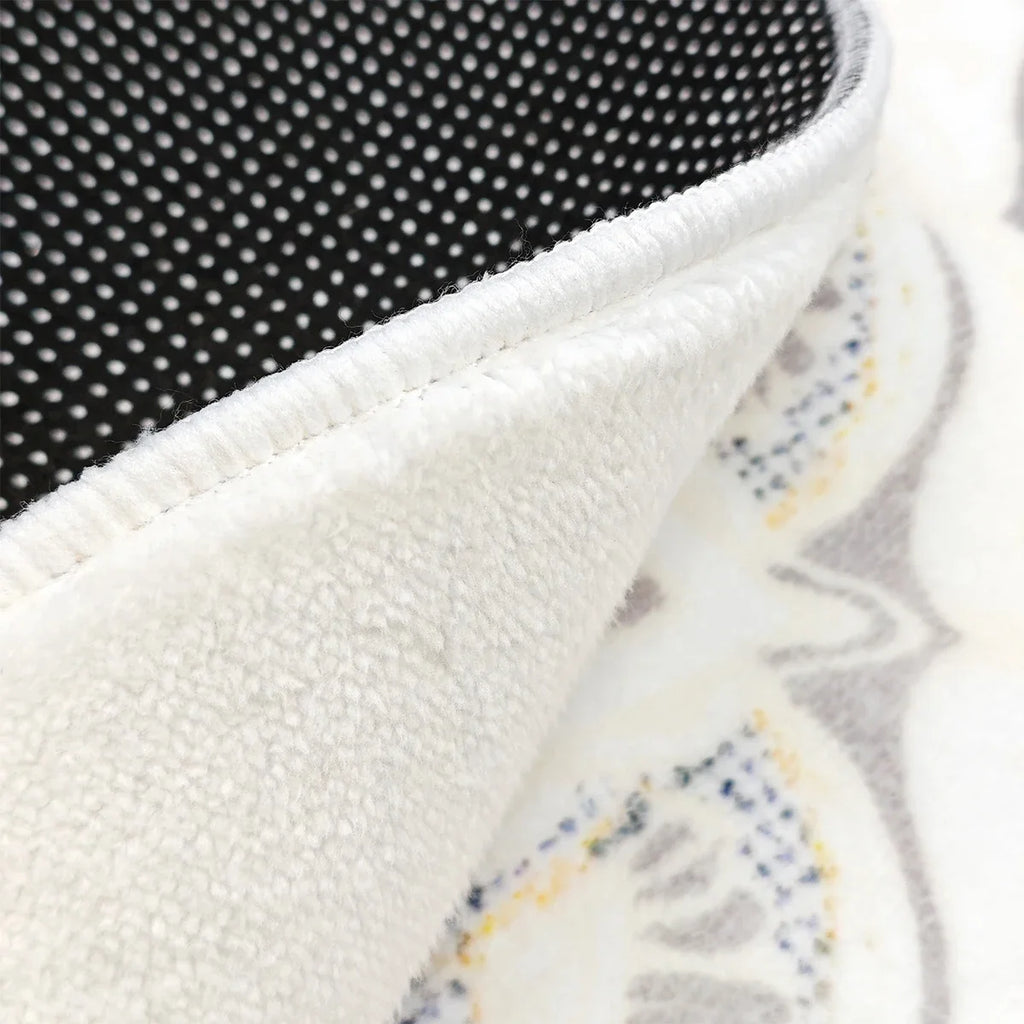 Living Room Carpet Irregular Rug Home Decoration Modern Bedroom Lounge Large Area Rugs Soft Thickened Fluffy Plush Floor Mat