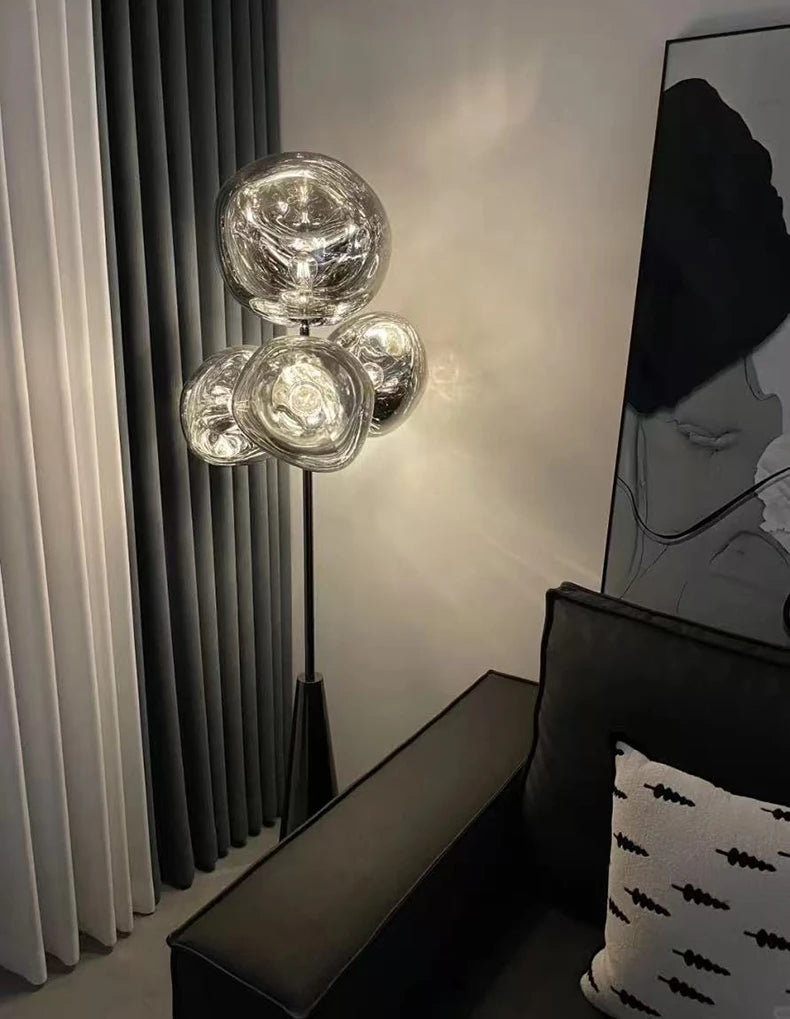 Luxury Simplified Floor Lamp - Modern Standing Light for Living Room & Bedroom