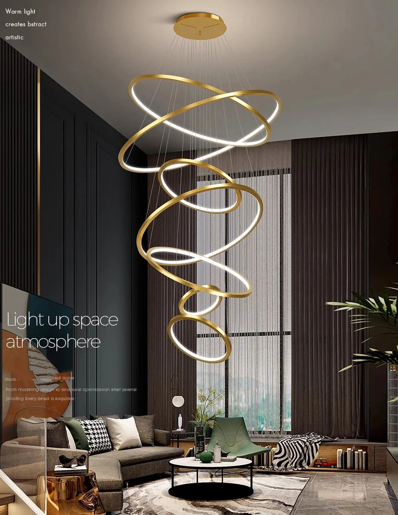 Modern home decor led lights pendant light lamps for living room Chandeliers for dining room hanging light indoor lighting