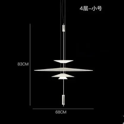 Modern Minimalist Led Pendant Lights for Living Dining Room Kitchen Fixture Chandelier Scandinavian Decor White Lighting Home