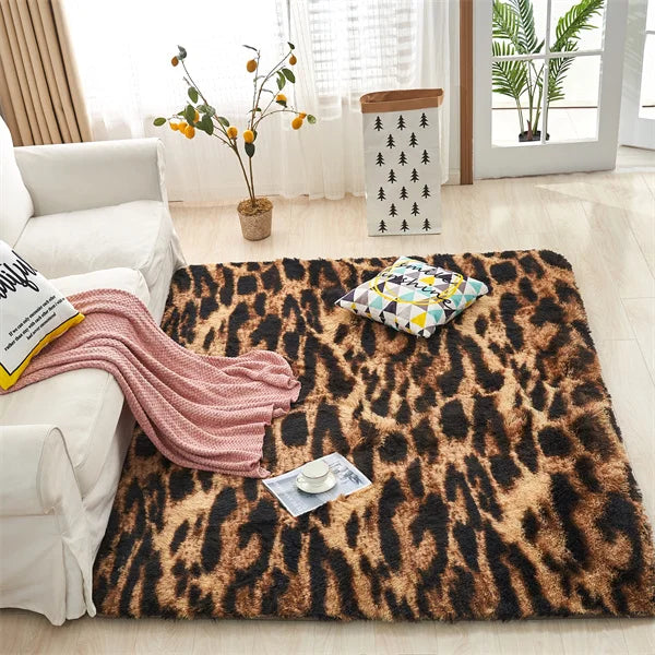 Premium Fluffy Shag Rug - Extra Soft Area Carpet for Living Room