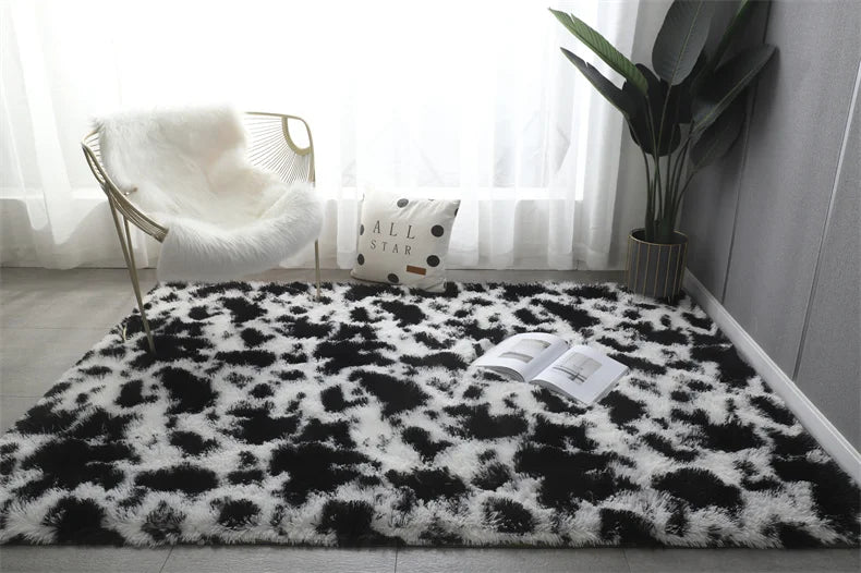 Premium Fluffy Shag Rug - Extra Soft Area Carpet for Living Room