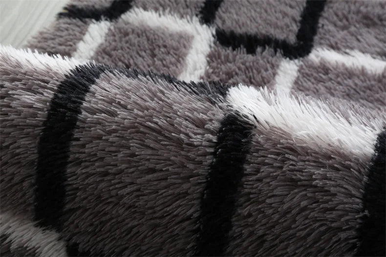 Premium Fluffy Shag Rug - Extra Soft Area Carpet for Living Room
