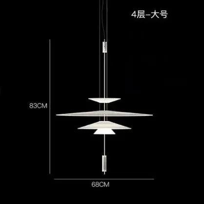 Modern Minimalist Led Pendant Lights for Living Dining Room Kitchen Fixture Chandelier Scandinavian Decor White Lighting Home