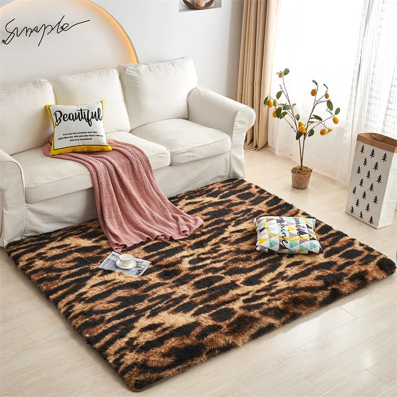 Premium Fluffy Shag Rug - Extra Soft Area Carpet for Living Room