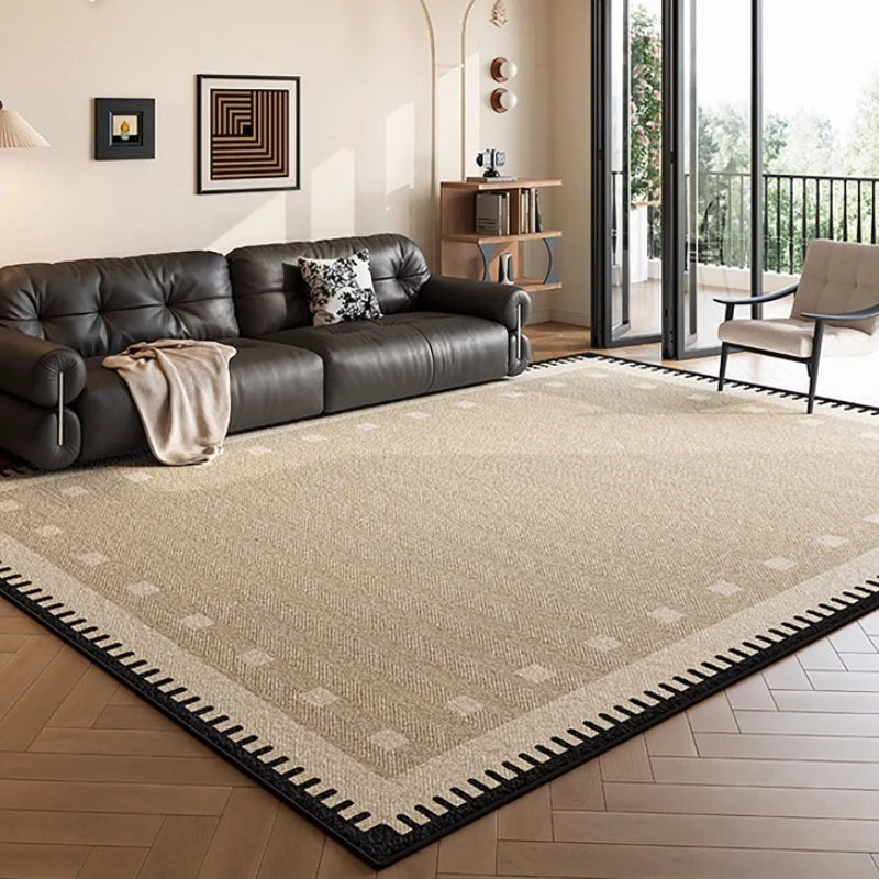 Modern Geometric Area Rug - Luxury Carpet for Living Room & Bedroom