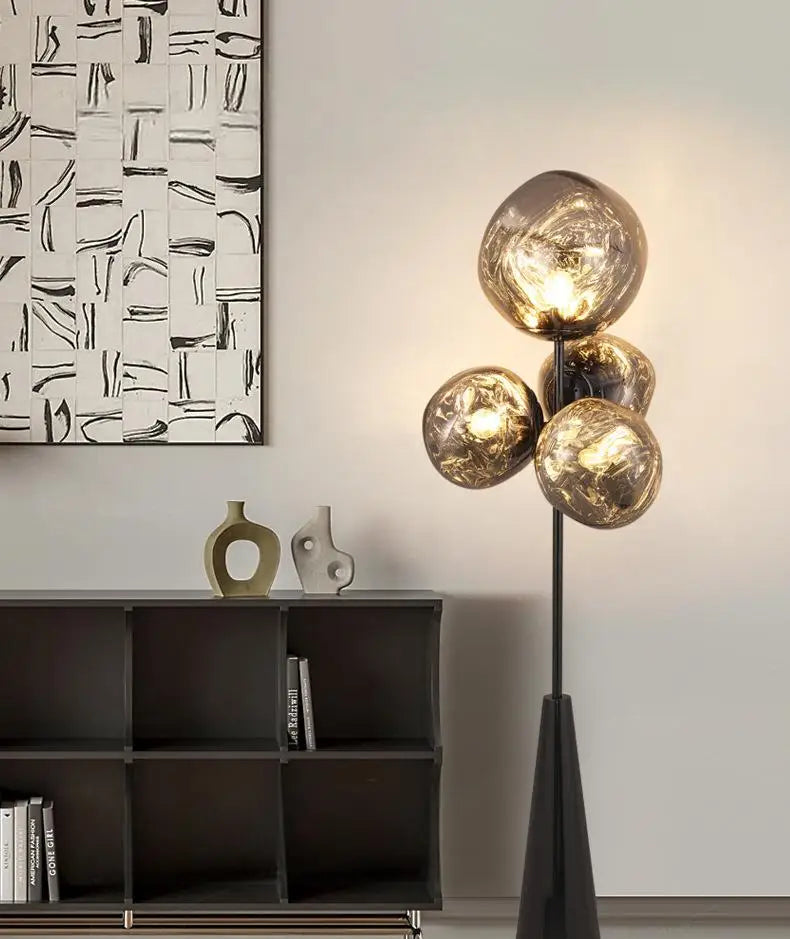 Luxury Simplified Floor Lamp - Modern Standing Light for Living Room & Bedroom