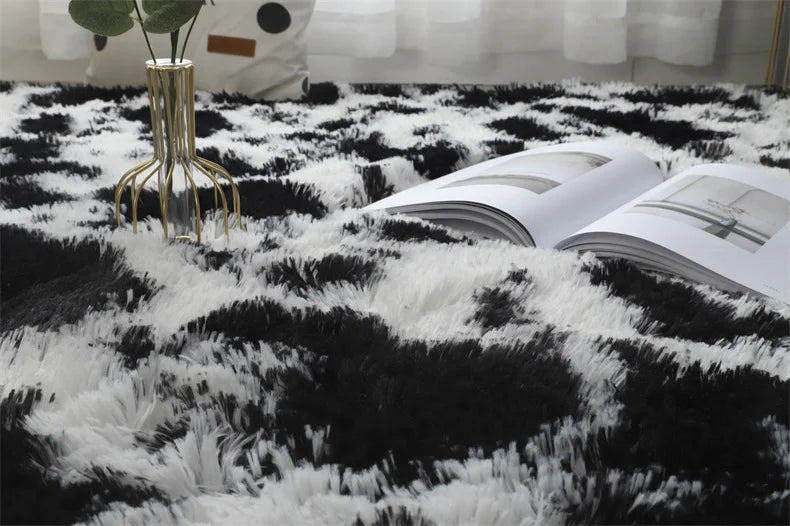 Premium Fluffy Shag Rug - Extra Soft Area Carpet for Living Room