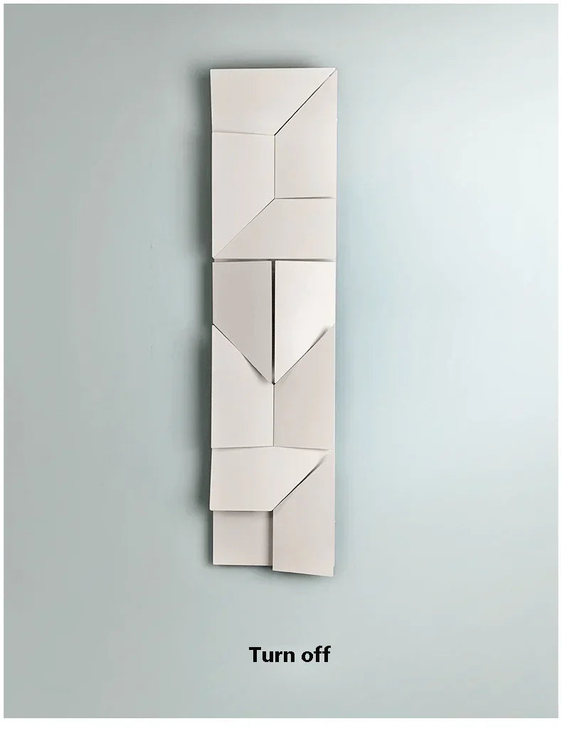 LED Wall Art Sconce - Creative Background Light for Modern Interiors