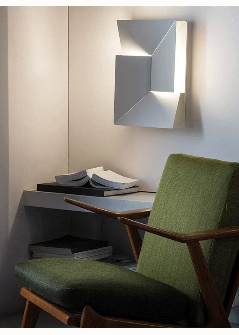 LED Wall Art Sconce - Creative Background Light for Modern Interiors
