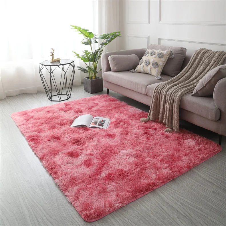 Premium Fluffy Shag Rug - Extra Soft Area Carpet for Living Room