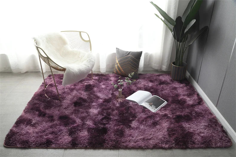 Premium Fluffy Shag Rug - Extra Soft Area Carpet for Living Room