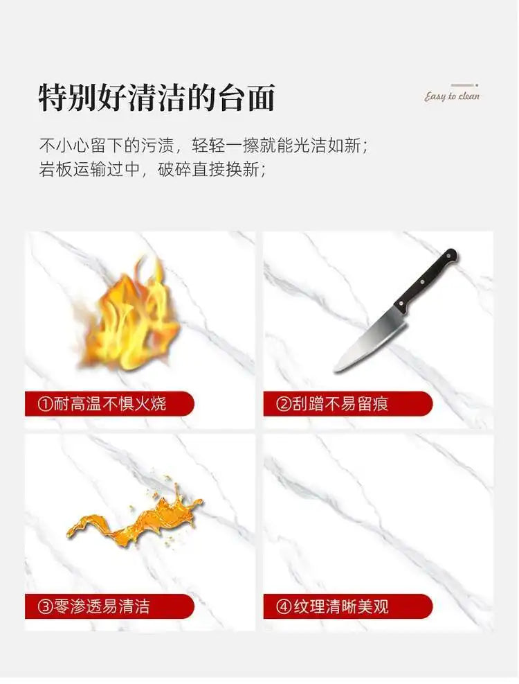 Modern Marble Effect Coffee Table - Nordic Oval Design