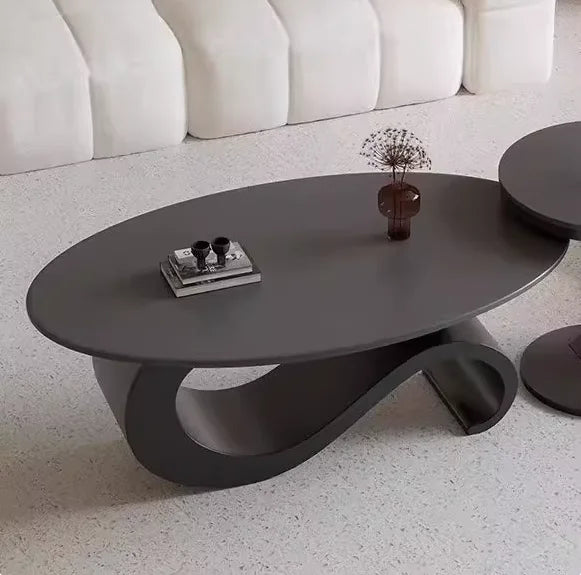 Modern Round Coffee Table - Italian Designer Style