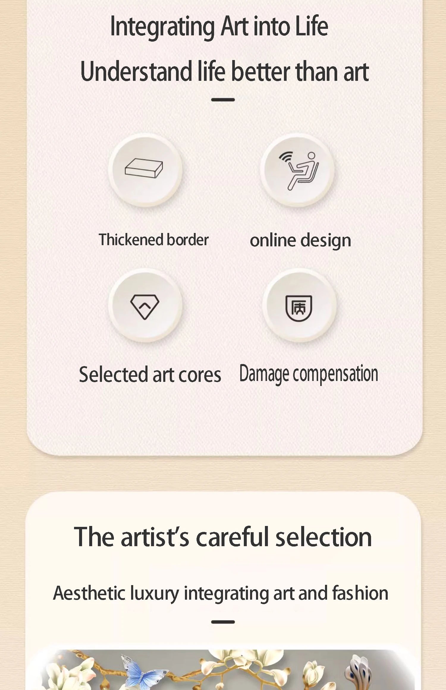 LED Peacock Wall Art - Decorative Entrance Painting with Night Light