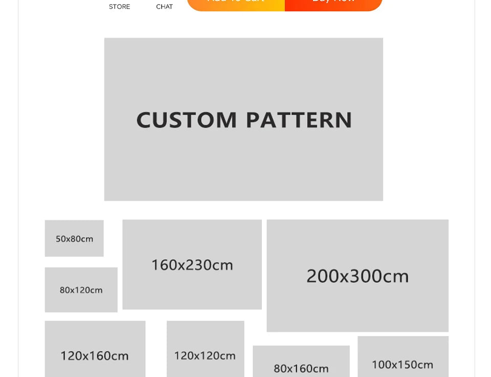 Kitchen Runner Rug - Non-Slip Long Strip Floor Mat for Kitchen & Hallway