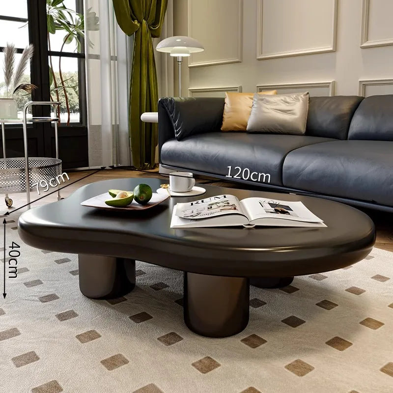 Cream Style Cloud Coffee Table - Modern Living Room Furniture