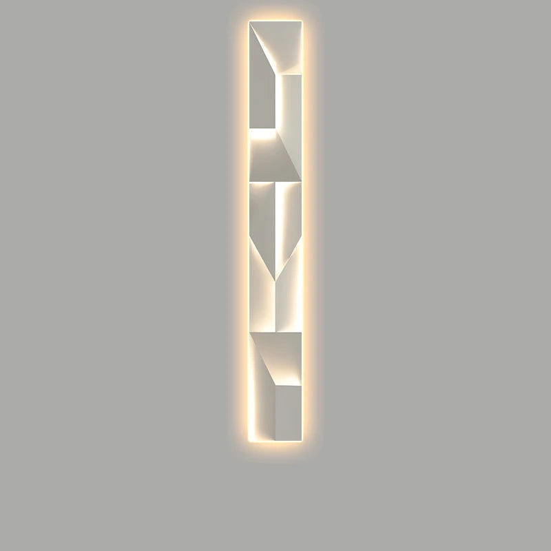 Modern LED Wall Art Light - Minimalist Bedroom & Living Room Decor