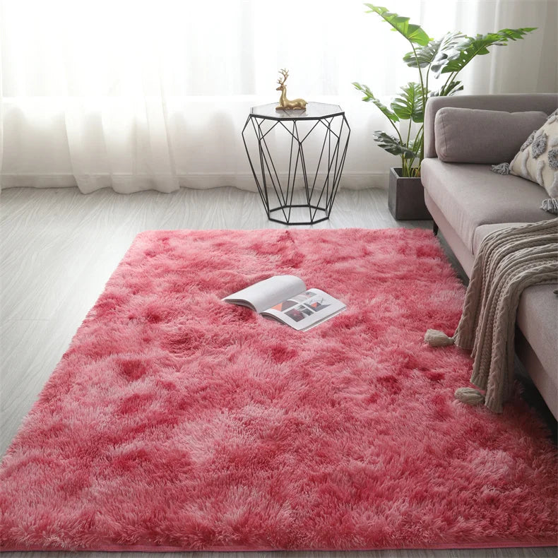 Premium Fluffy Shag Rug - Extra Soft Area Carpet for Living Room