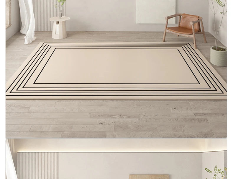 Living Room Carpet Irregular Rug Home Decoration Modern Bedroom Lounge Large Area Rugs Soft Thickened Fluffy Plush Floor Mat