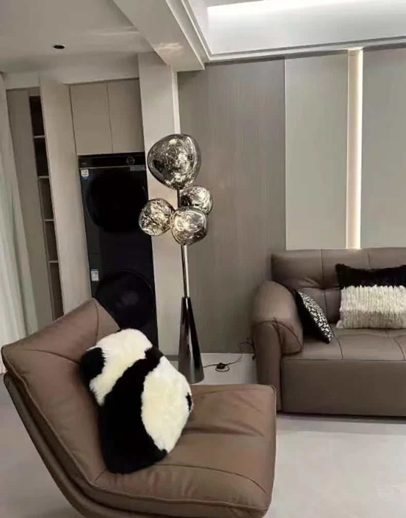 Luxury Simplified Floor Lamp - Modern Standing Light for Living Room & Bedroom