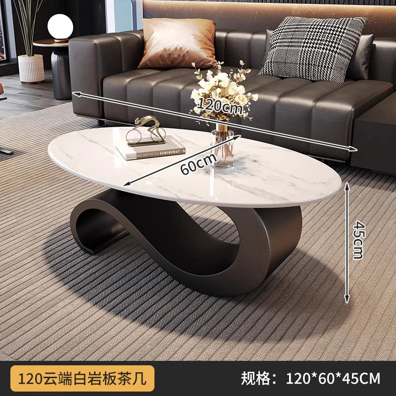 Modern Round Coffee Table - Italian Designer Style