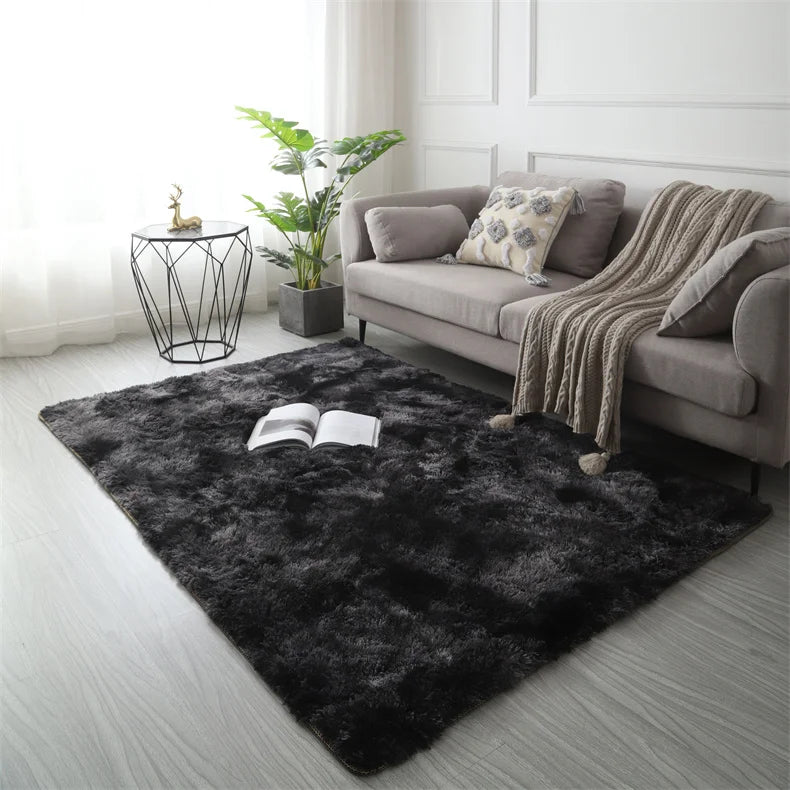 Premium Fluffy Shag Rug - Extra Soft Area Carpet for Living Room