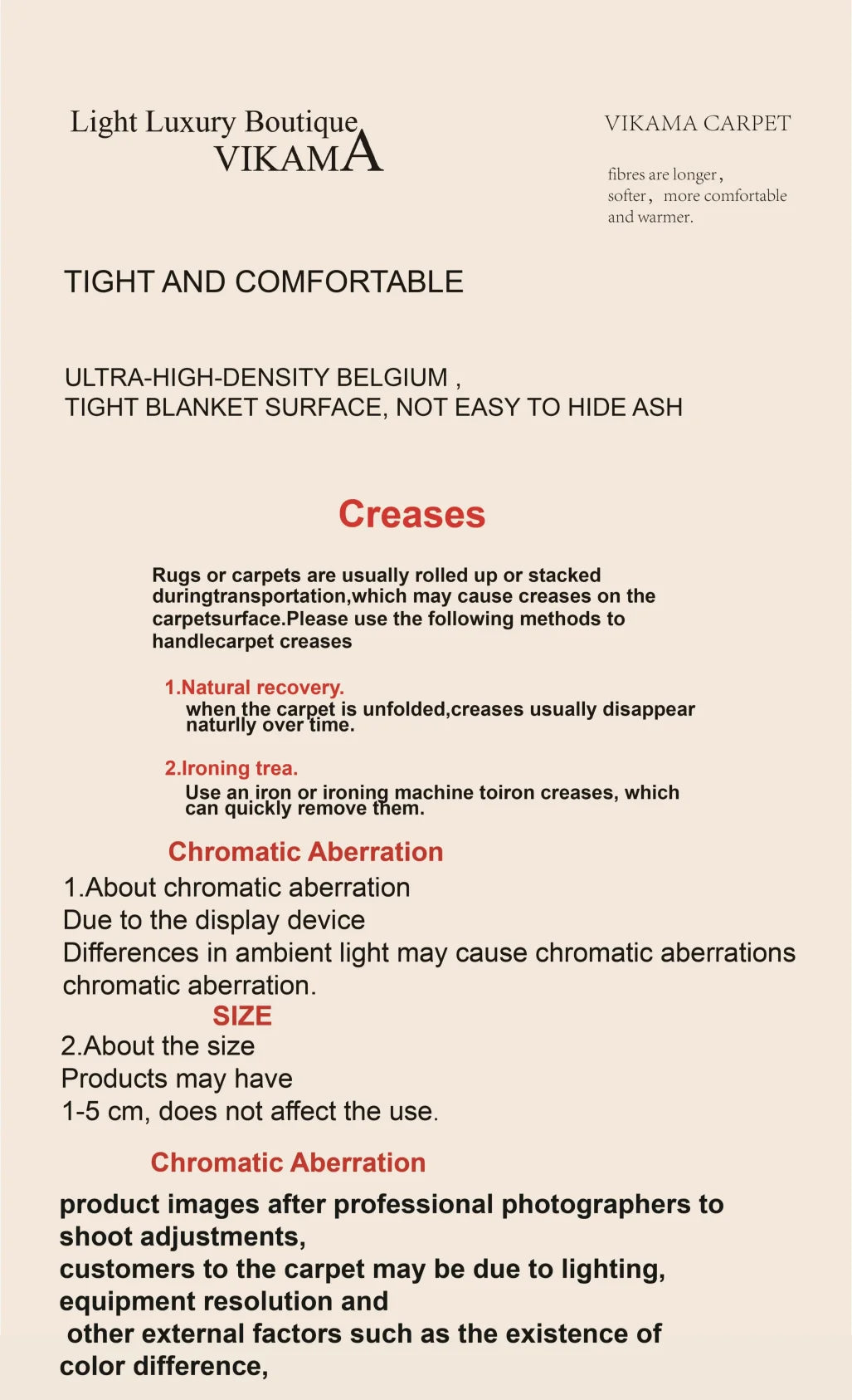 Dyed Plush Fluffy Rug - Soft Anti-Slip Carpet for Living Room & Kids Room