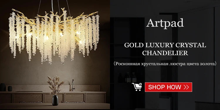 Artpad Modern Ginkgo Leaf Chandeliers for Dining room Ceiling Leaves Pendant Chandelier for Living Room Bedroom Kitchen Island