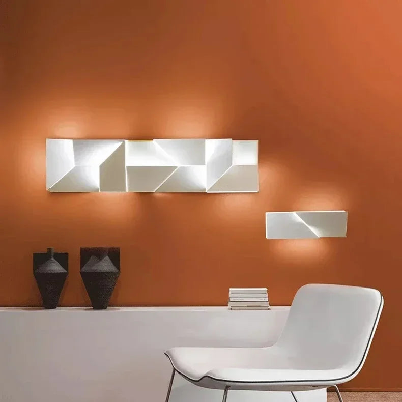 LED Wall Art Sconce - Creative Background Light for Modern Interiors