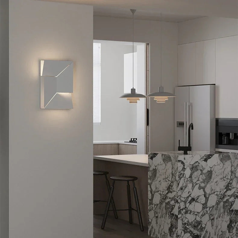 LED Wall Art Sconce - Creative Background Light for Modern Interiors