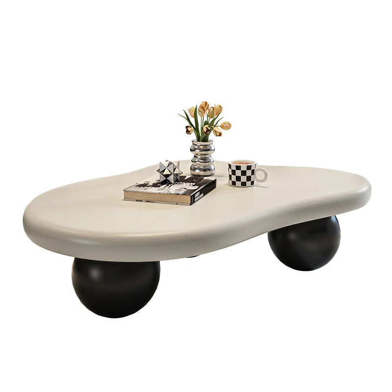 Cream Style Cloud Coffee Table - Modern Living Room Furniture