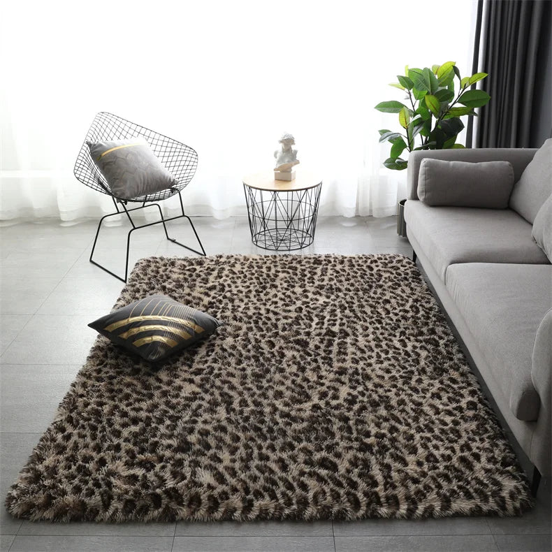 Premium Fluffy Shag Rug - Extra Soft Area Carpet for Living Room