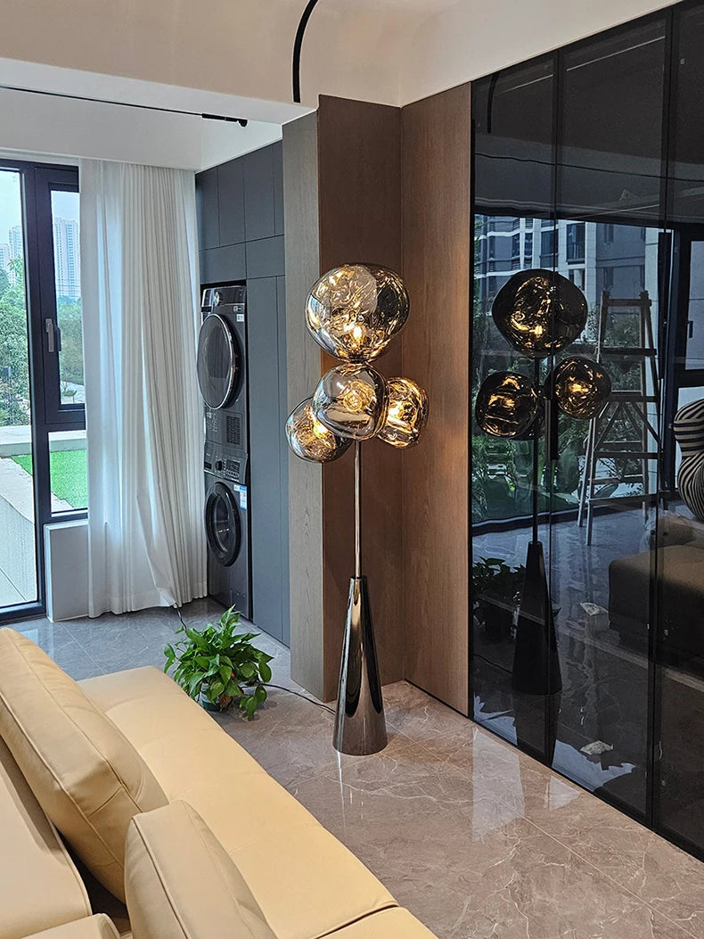 Luxury Simplified Floor Lamp - Modern Standing Light for Living Room & Bedroom