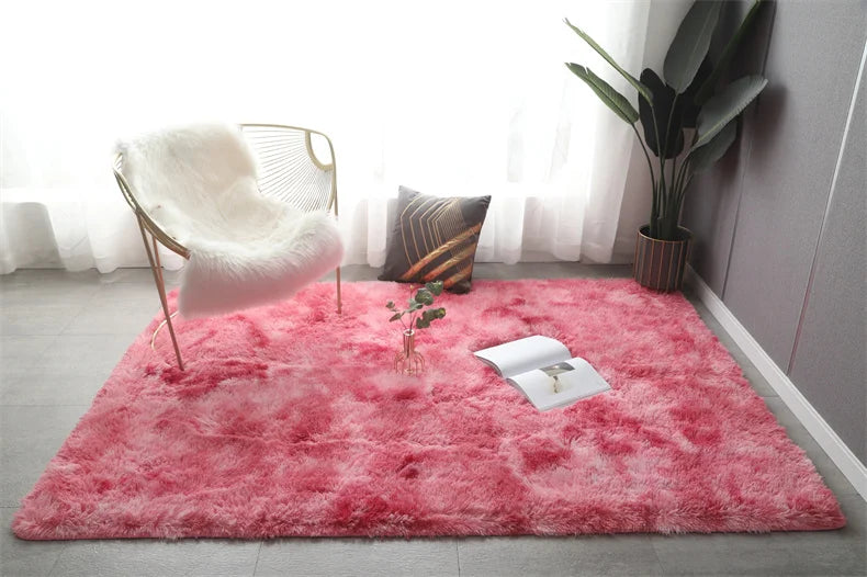 Premium Fluffy Shag Rug - Extra Soft Area Carpet for Living Room