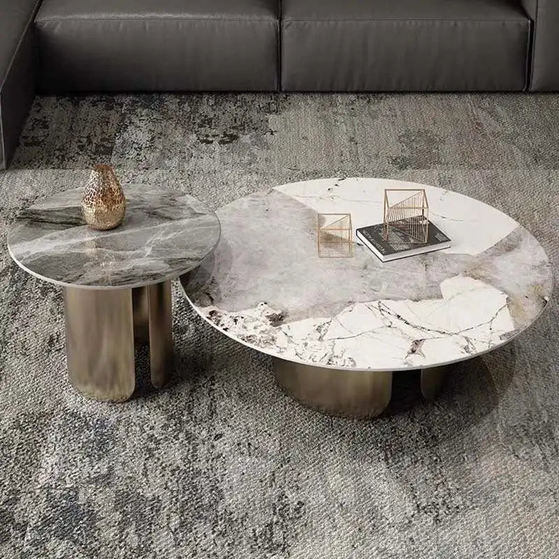 Marble Nordic Coffee Table - Mid Century Modern Design
