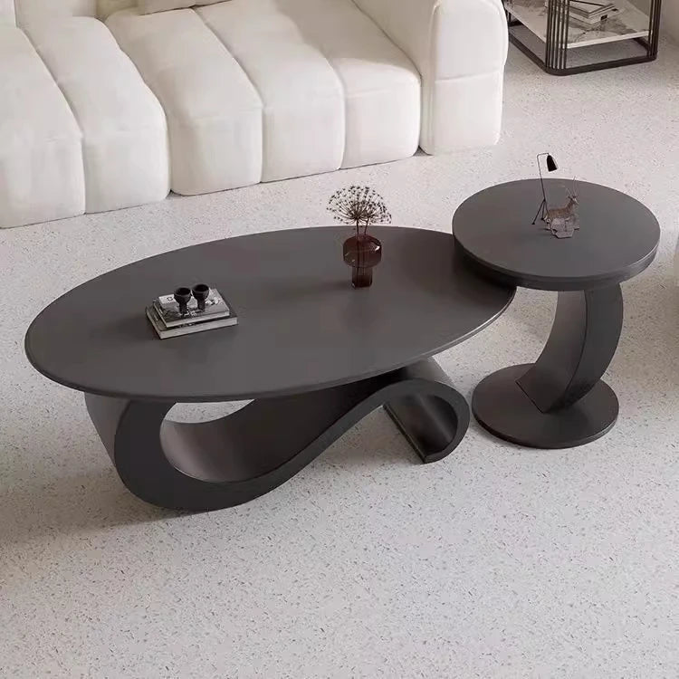 Modern Round Coffee Table - Italian Designer Style