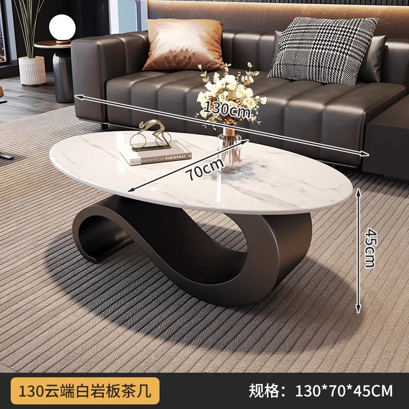 Modern Round Coffee Table - Italian Designer Style
