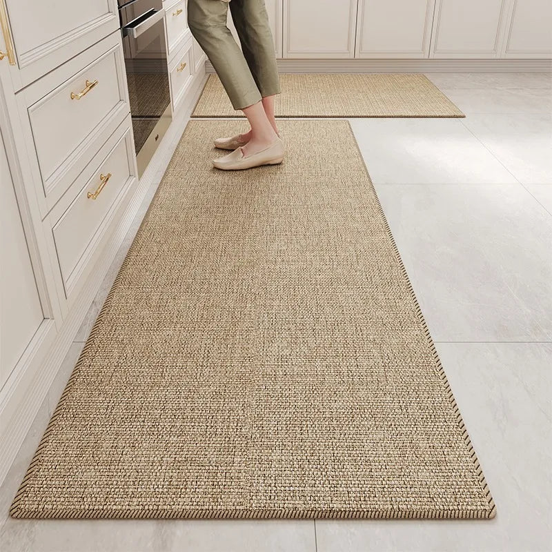 Kitchen Runner Rug - Non-Slip Long Strip Floor Mat for Kitchen & Hallway