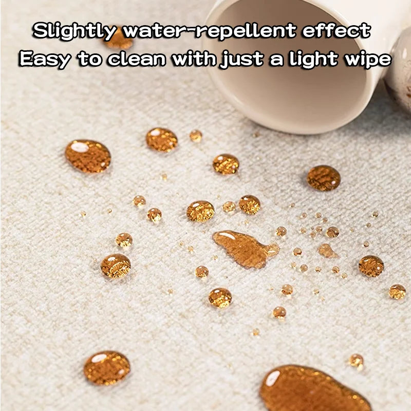 Minimalist Geometric Area Rug - Luxury Black & White Carpet for Living Room & Bedroom