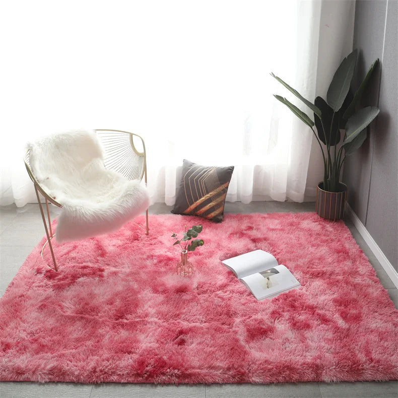 Premium Fluffy Shag Rug - Extra Soft Area Carpet for Living Room